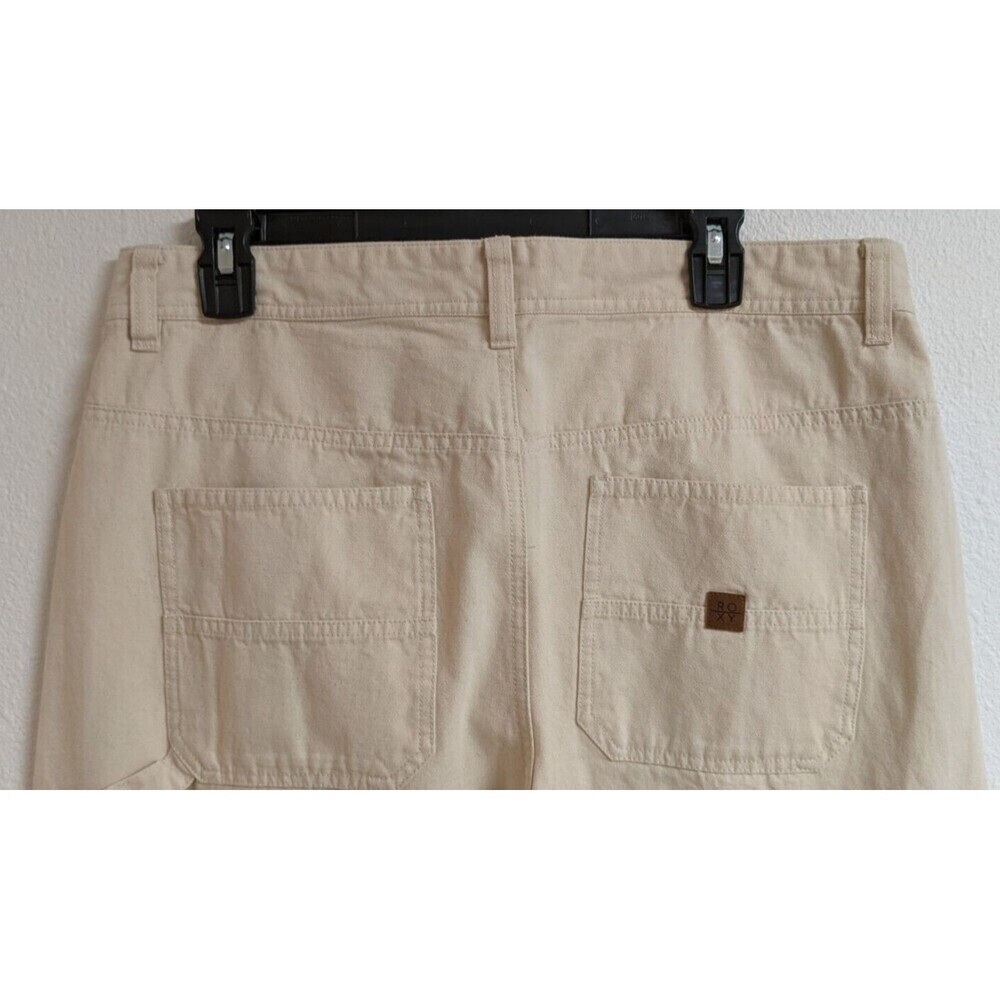 Women's ROXY Off White Lefty Cargo Pants Size XL WORN ONCE! - Picture 10 of 16